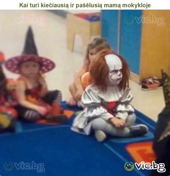 Kai turi kiečiausią ir pašėlusią mamą mokykloje