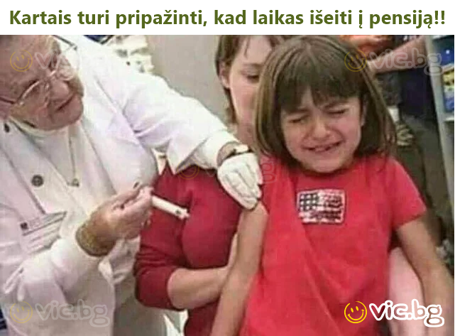 Kartais turi pripažinti, kad laikas išeiti į pensiją!!