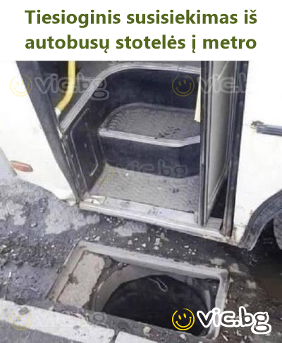 Tiesioginis susisiekimas iš autobusų stotelės į metro