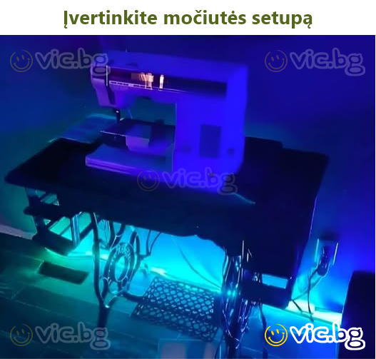 Įvertinkite močiutės setupą