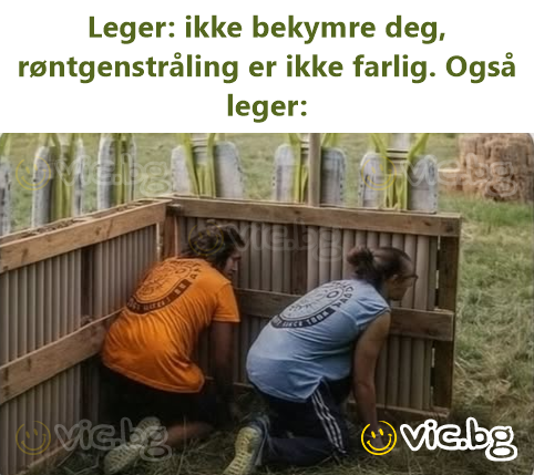 Врачи: не волнуйтесь, рентген не навредит вам. Те же врачи: