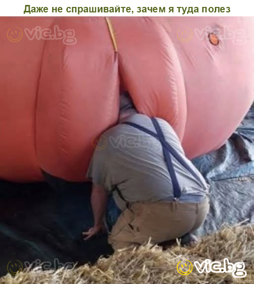 Даже не спрашивайте, зачем я туда полез