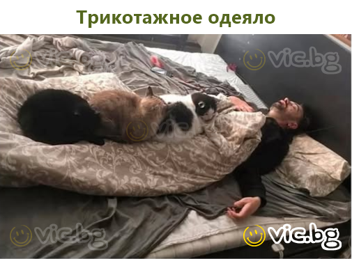 Трикотажное одеяло