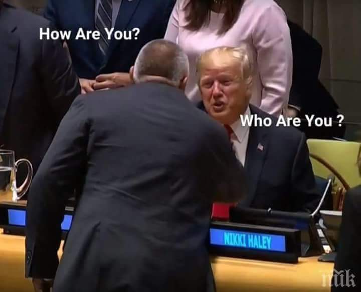 - How are you? - Who are you?