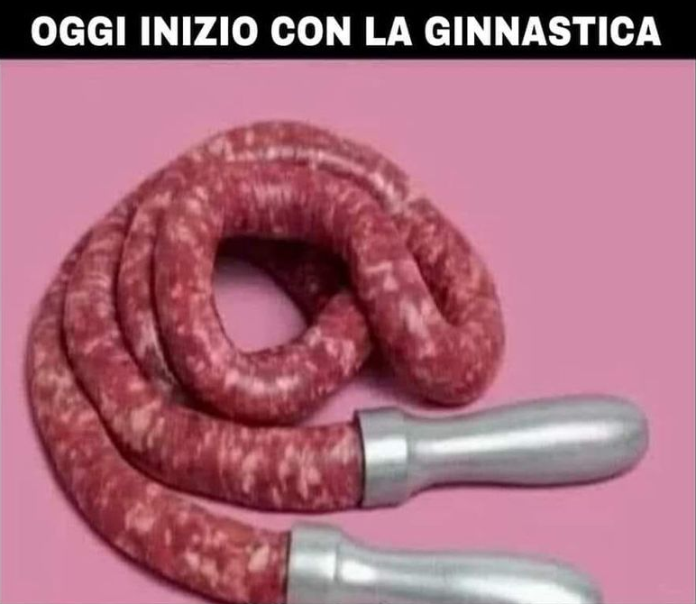 Oggi inizio con la ginnastica