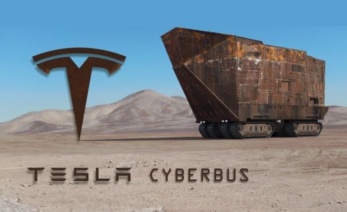 Tesla Cyber bus 