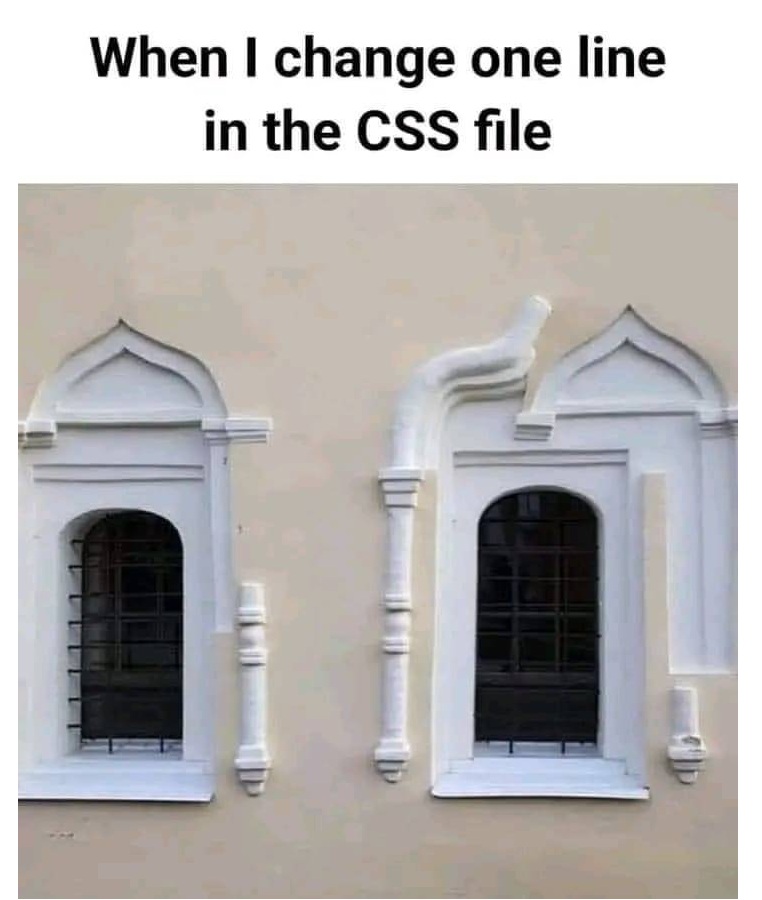When I change опе line in the CSS flle