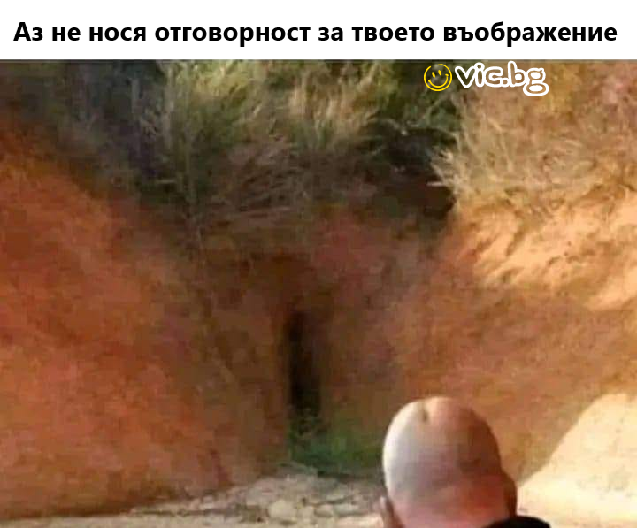 Аз не нося отговорност за твоето вображение