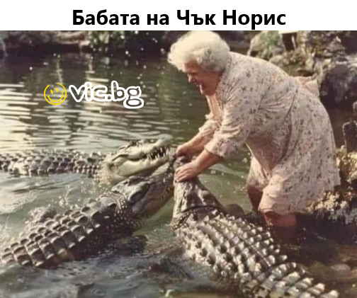 Бабата на Чък Норис