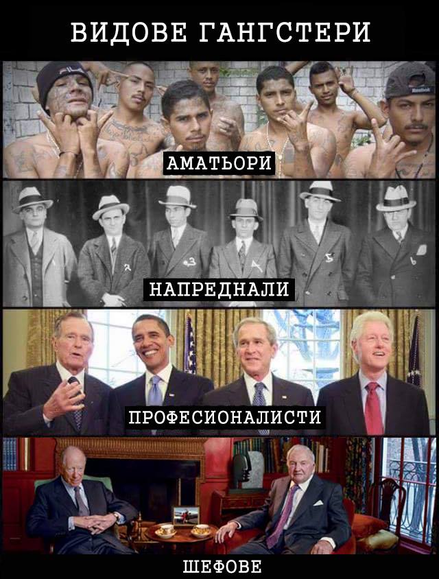 Видове ганстери