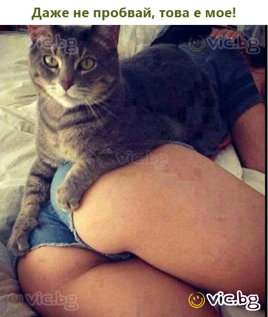 Даже не пробвай, това е мое!