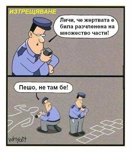 Жертвата е била разчленена на многожество парчета