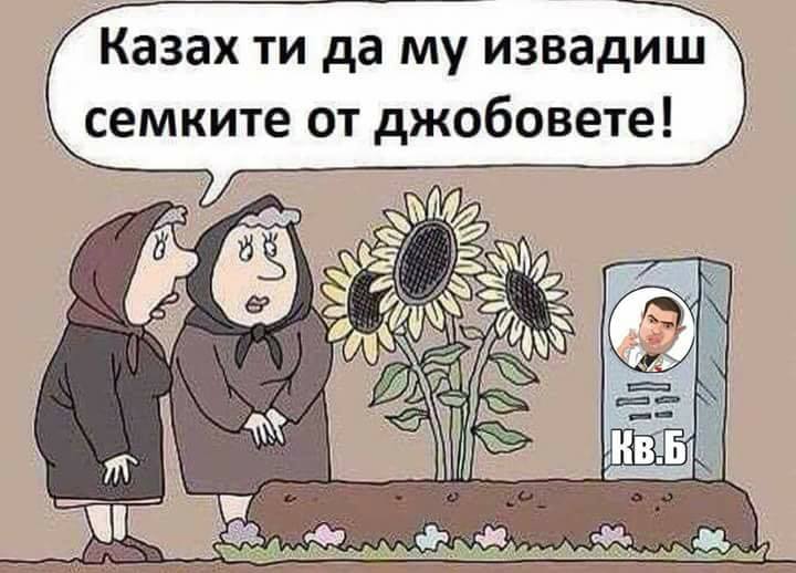Казах ти да му извадиш семките от джоба