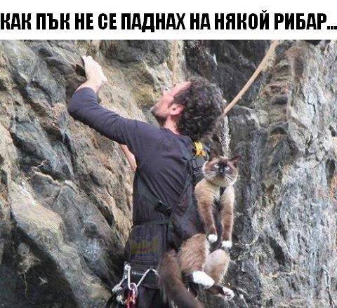 Как пък не попаднах на рибар