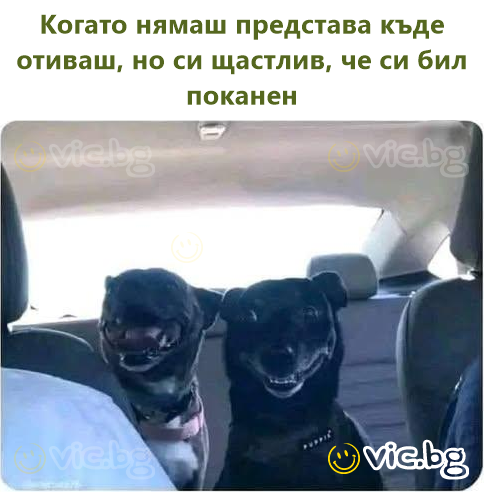 Когато нямаш представа къде отиваш, но си щастлив, че си бил поканен