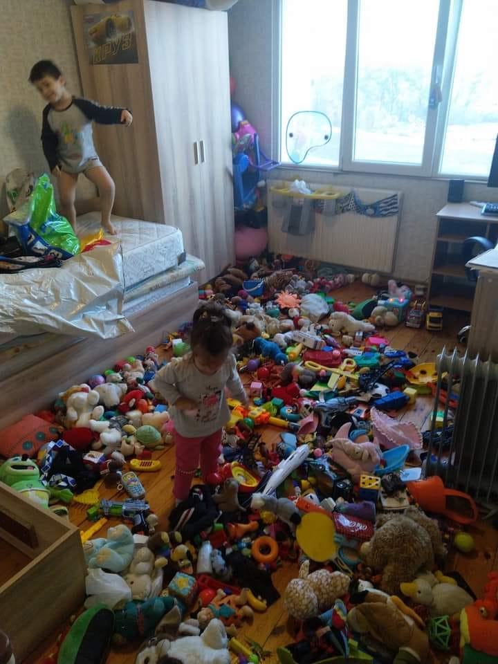 Когато се прибереш от работа много уморена и завариш това!