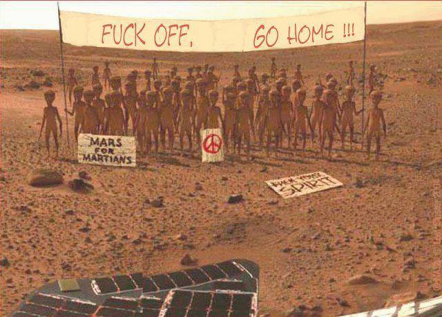 Марс за марсиянците
