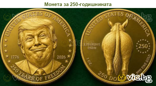 Монета за 250-годишнината
