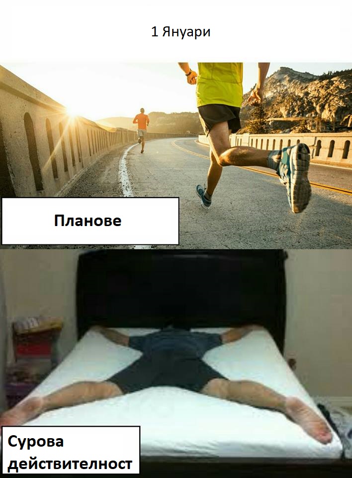 Планове за новата година. Суровата действителност ...