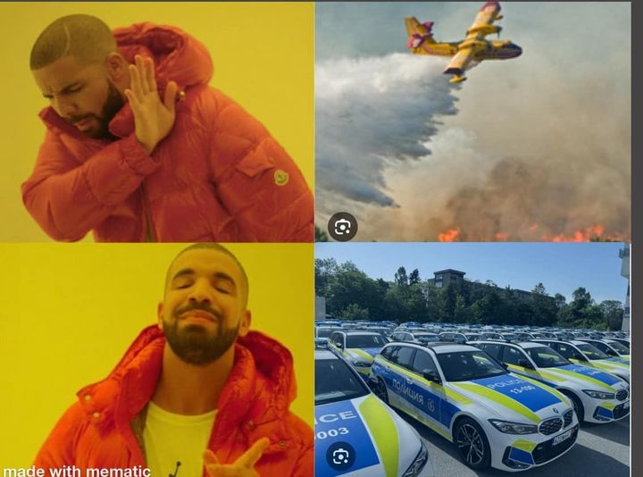 Пожарите в страната