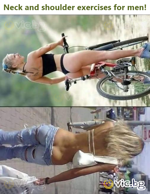 Упражнения за врат и рамене за мъже!