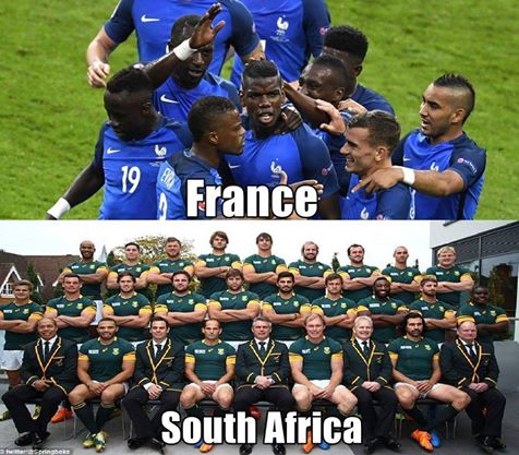 Франция VS Южна Африка
