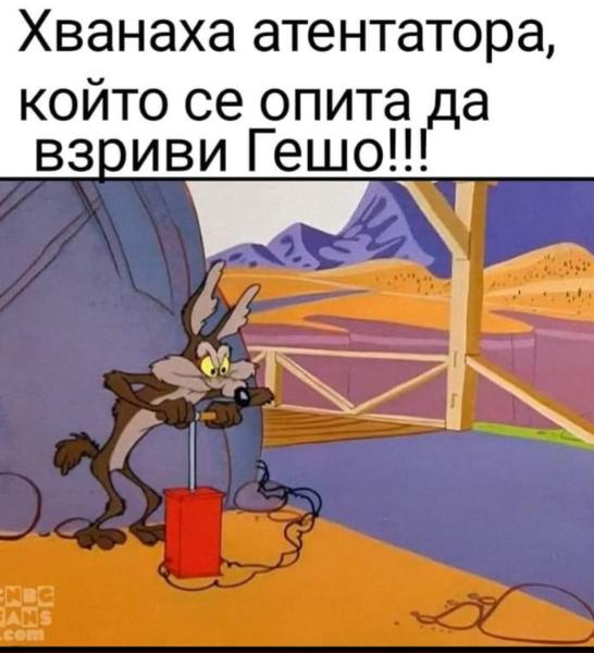 Хванаха атентатора, които се опита да взриви Гешо.