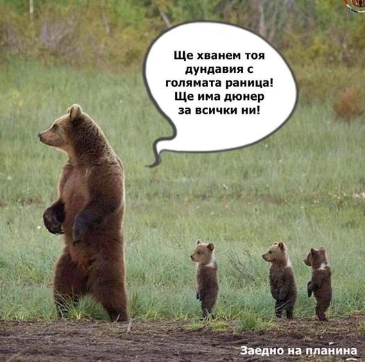 Ще хванем тоя дундавия, с голямата раница! Ще има дюнер за всички ни!