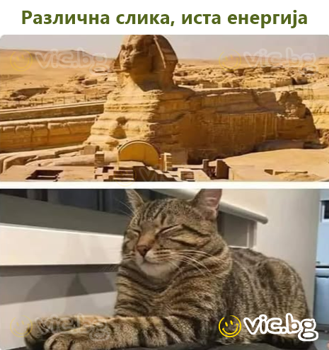 Различна слика, иста енергија