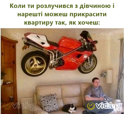 Коли ти розлучився з дівчиною і нарешті можеш прикрасити квартиру так, як хочеш: