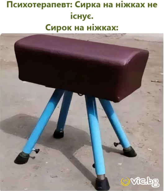 Психотерапевт: Сирка на ніжках не існує. Сирок на ніжках:
