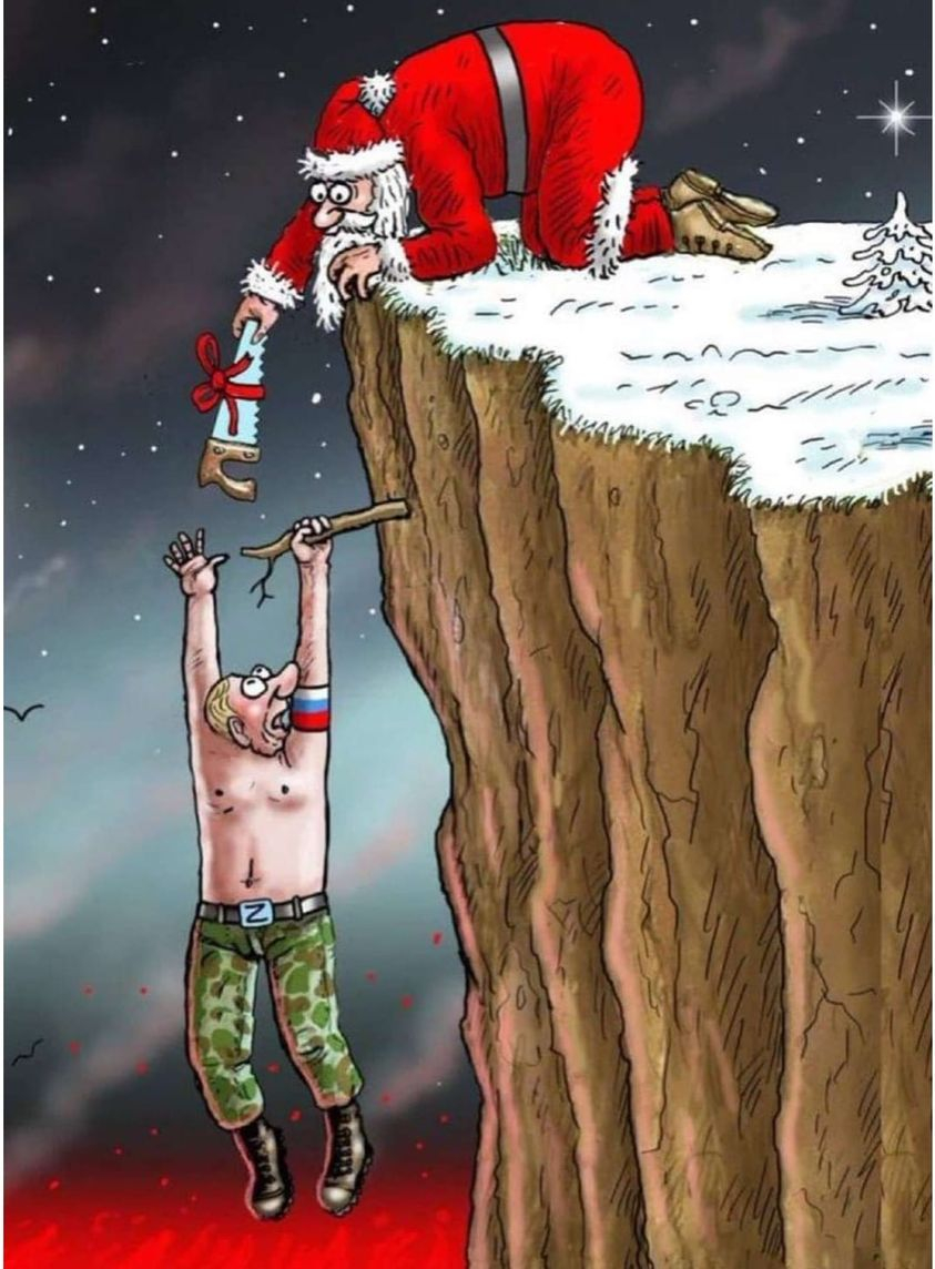 Путін і Дід ​​Мороз