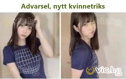 Advarsel, nytt kvinnetriks