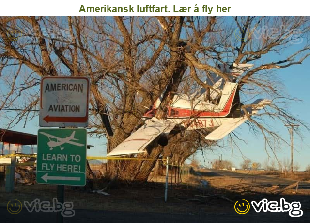 Amerikansk luftfart. Lær å fly her