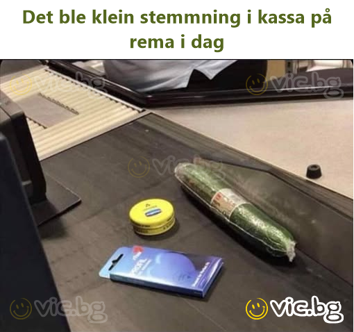 Det ble klein stemmning i kassa på rema i dag