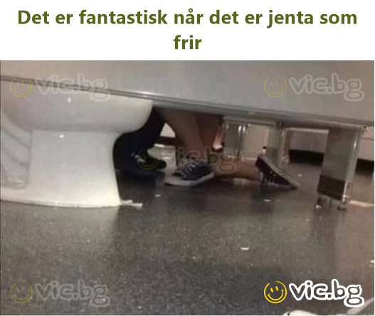 Det er fantastisk når det er jenta som frir