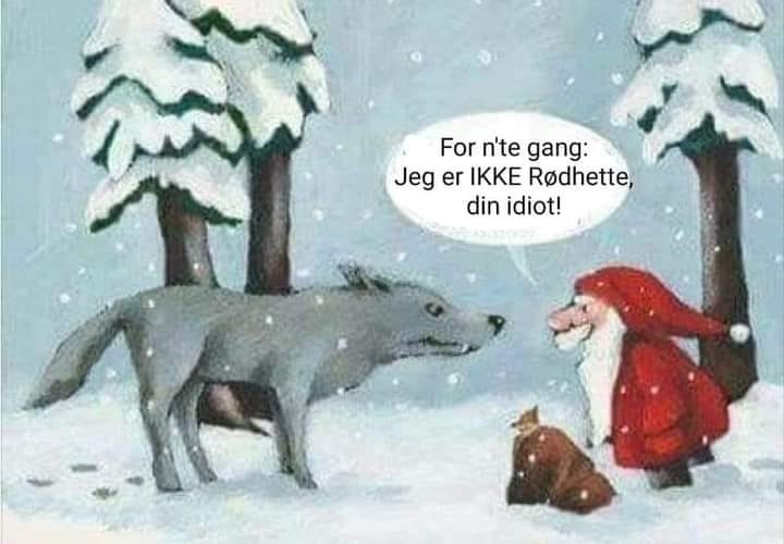 For n'te gang: Jeg er IKKE Redhette, din idiot!