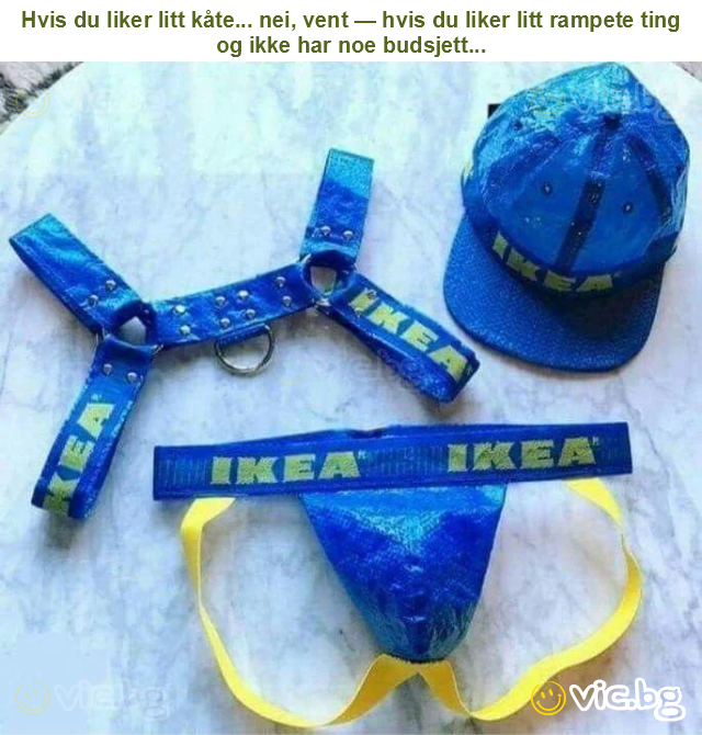 Hvis du liker litt kåte... nei, vent — hvis du liker litt rampete ting og ikke har noe budsjett...