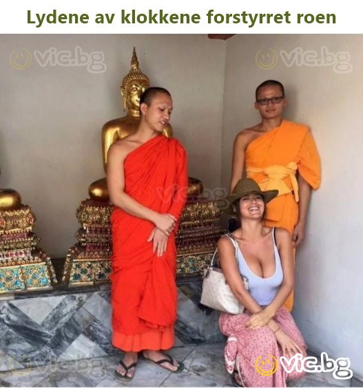 Lydene av klokkene forstyrret roen