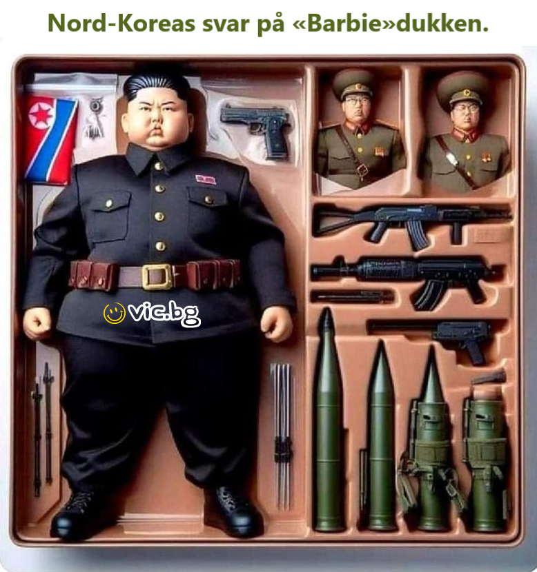 Nord-Koreas svar på «Barbie»dukken.