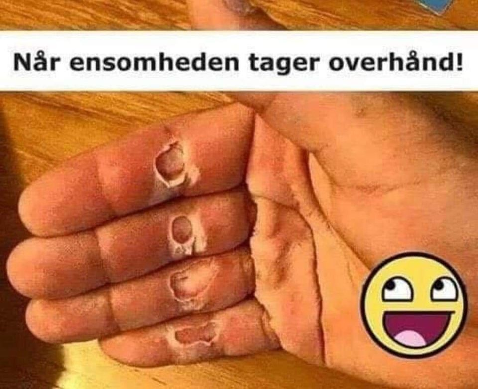 När ensomheden tager overhänd!