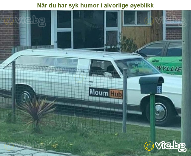 Når du har syk humor i alvorlige øyeblikk