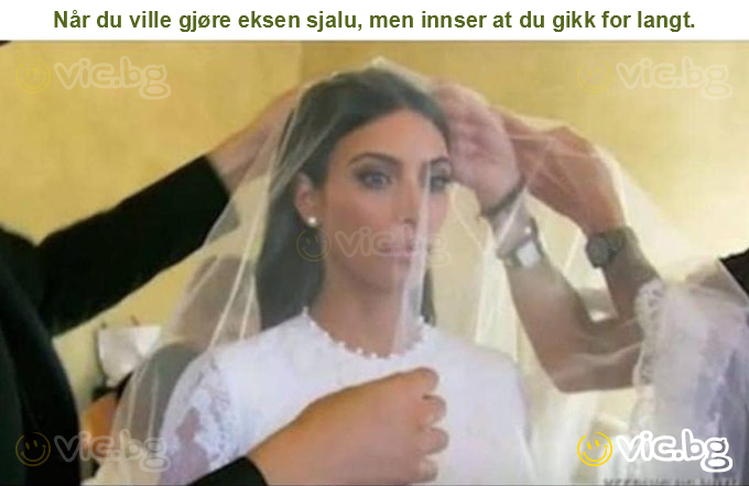 Når du ville gjøre eksen sjalu, men innser at du gikk for langt.