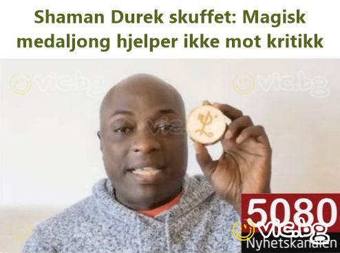 Shaman Durek skuffet: Magisk medaljong hjelper ikke mot kritikk