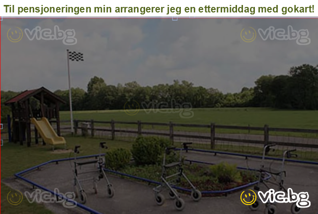 Til pensjoneringen min arrangerer jeg en ettermiddag med gokart!