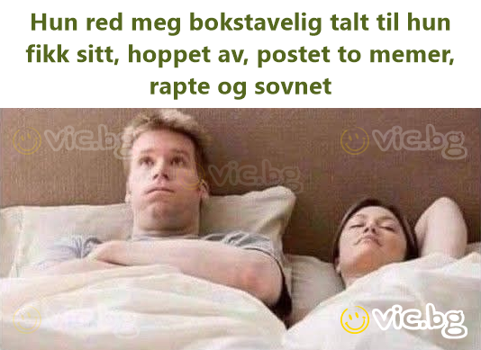 Нun red meg bokstavelig talt til hun fikk sitt, hoppet av, postet to memer, rapte og sovnet